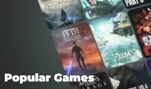 Popular Games Arcade Website